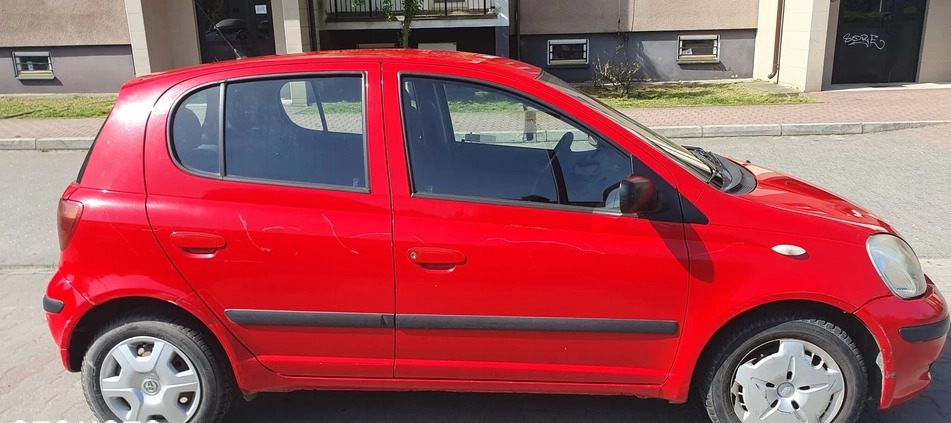 Toyota Yaris cena 4551 przebieg: 340000, rok produkcji 2004 z Debrzno małe 22